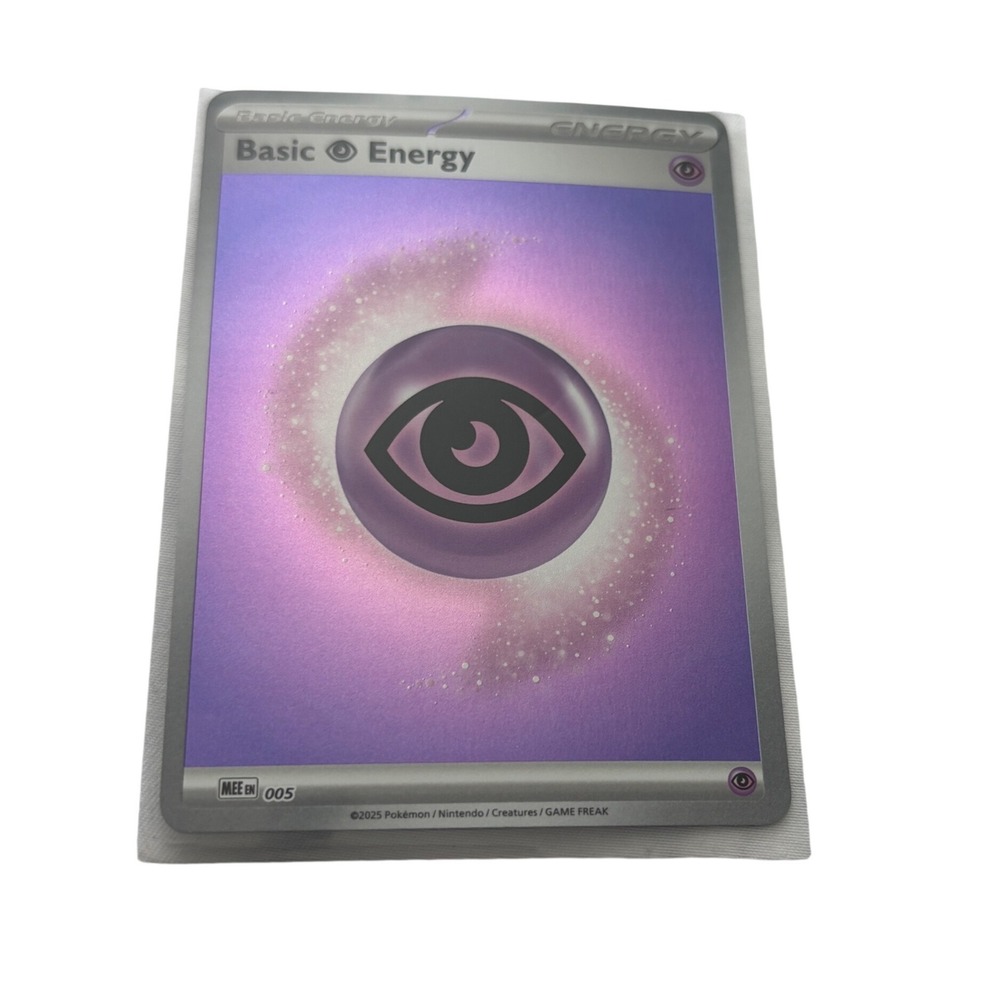 Pokemon Basic Psychic Energy 005 Scarlet & Violet 151 Holo Foil Rare Card MEE EN